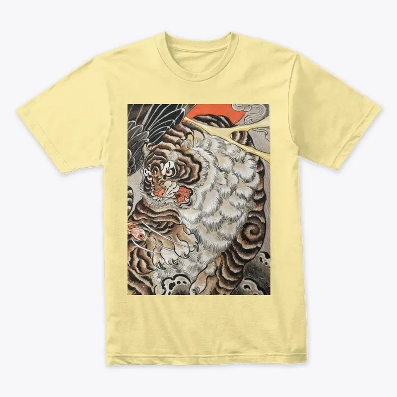 Japanese Tiger Premium Unisex Tee